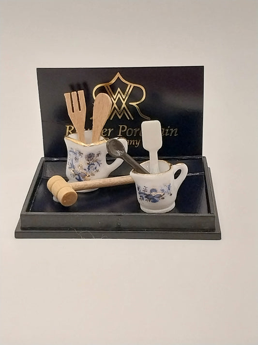 Kitchen Utensil Set, Porcelain