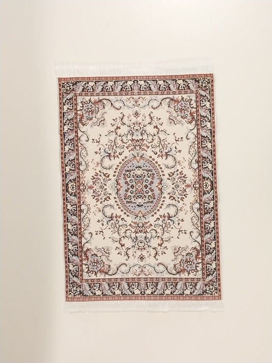 Rug, Oriental, Tan, Gray, Brown