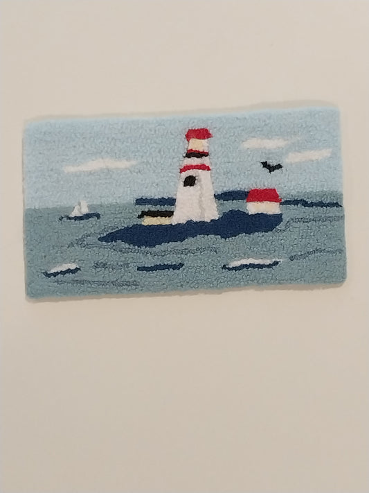 Rug, Lighthouse, Handmade