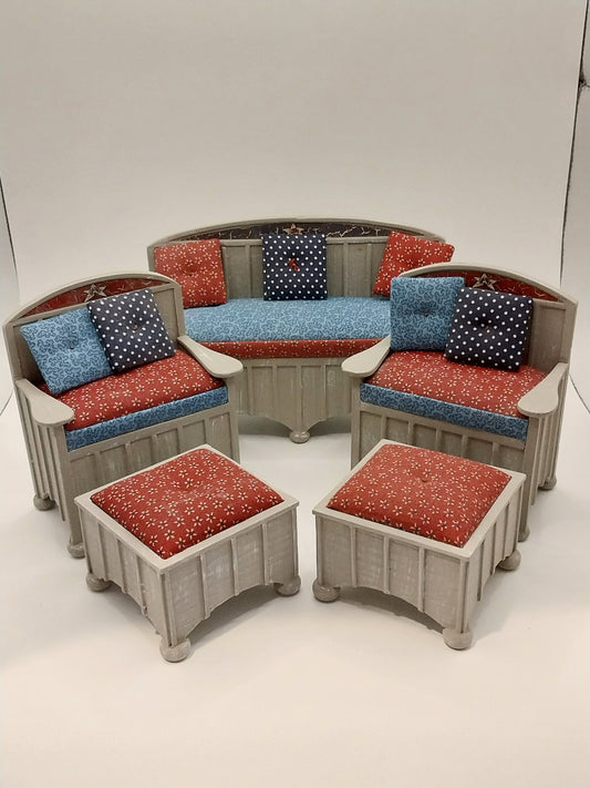 Liberty Bay Living Room Set, 5pc