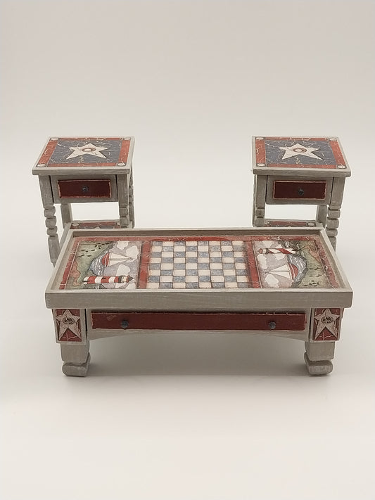 Liberty Bay Living Room Table Set, 3pc