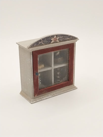 Liberty Bay Cabinet With 4 Lighthouses