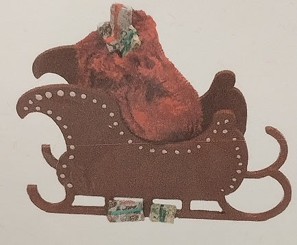 1/4" Scale Santa Sled Kit