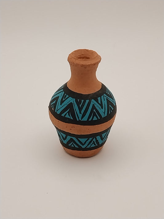 Large Southwest Terra Cotta Jug, Handpainted