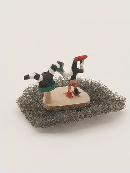 Kachina Doll, Clown Dancer With Mask, Micro Mini