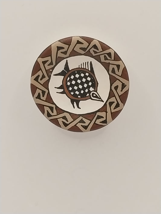 Native American Pottery Plate, #1
