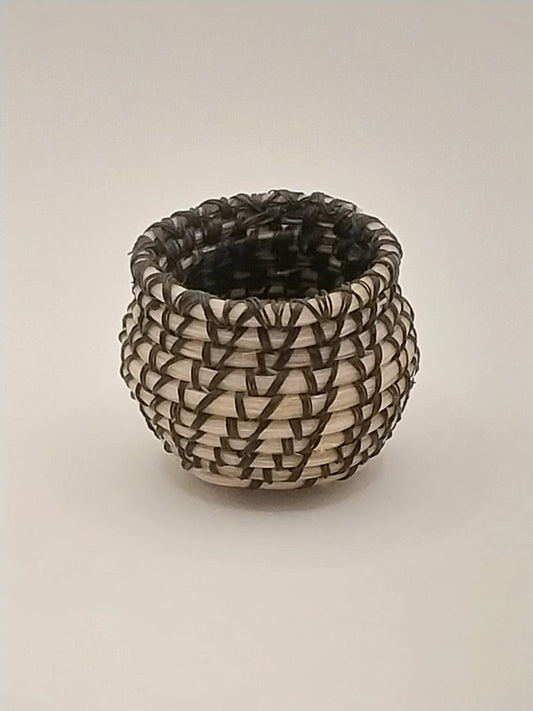 Native American Papago Horsehair Basket