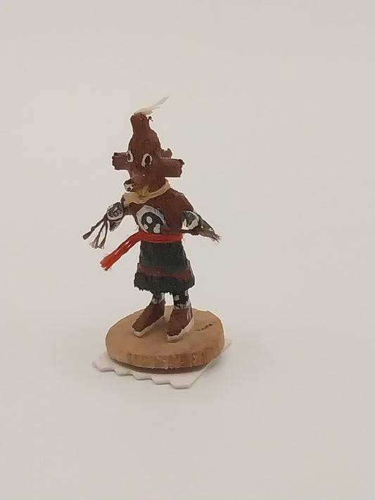 Kachina Doll, Mud Head, Signed