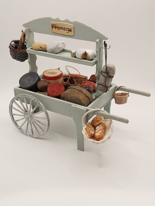 French Cheese Cart, Handmade