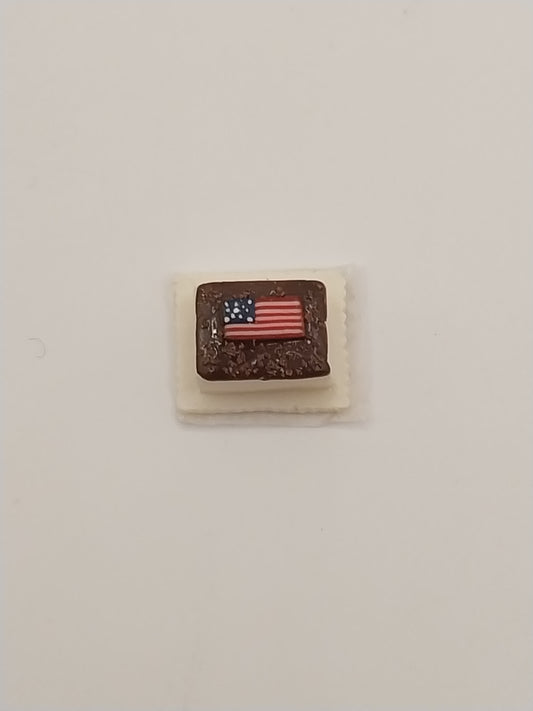 1/2" Scale Flag Cake