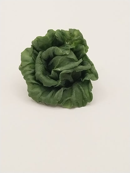 Cabbage Head, Open Leaf, Green