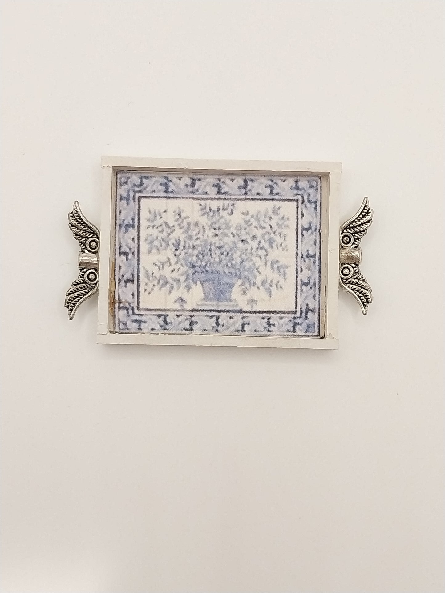 Serving Tray, Delft Tile