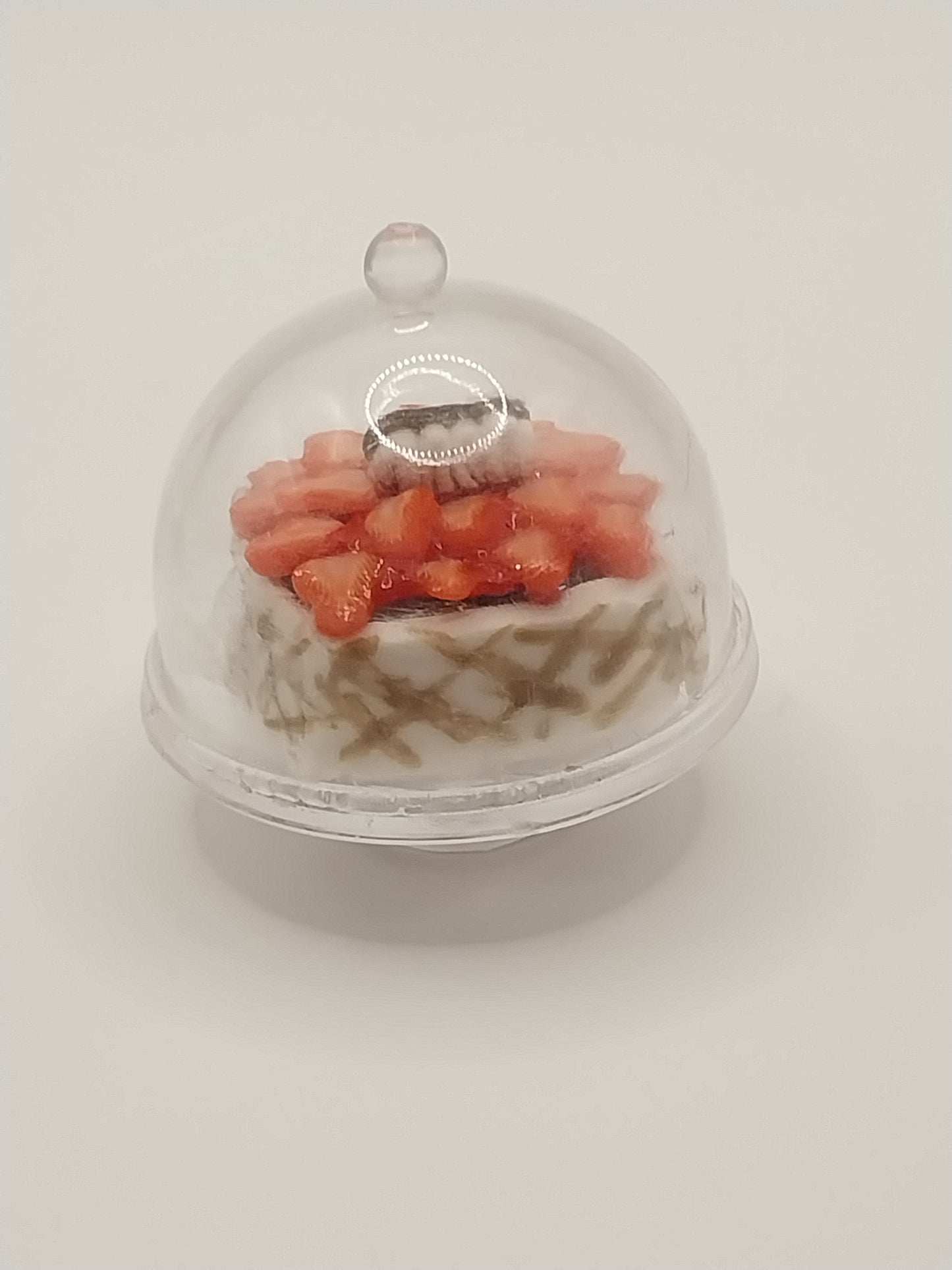 Napoleon Cake With Covered Pedestal