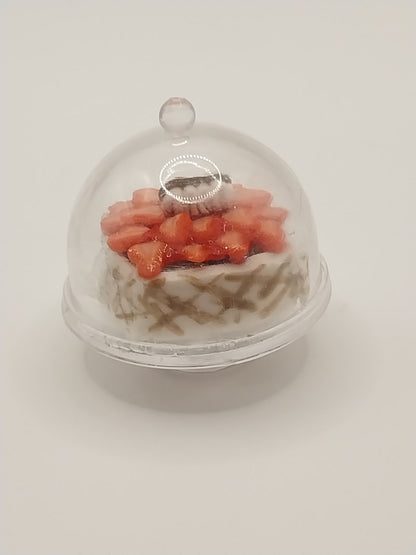 Napoleon Cake With Covered Pedestal