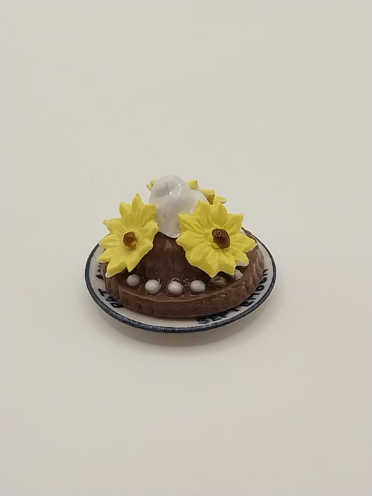 Chocolate Sunflower Cake