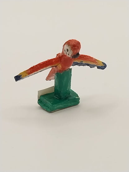Handcarved Lazaro Macaw