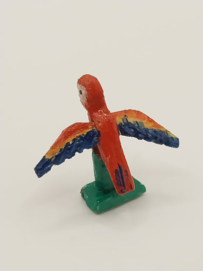 Handcarved Lazaro Macaw