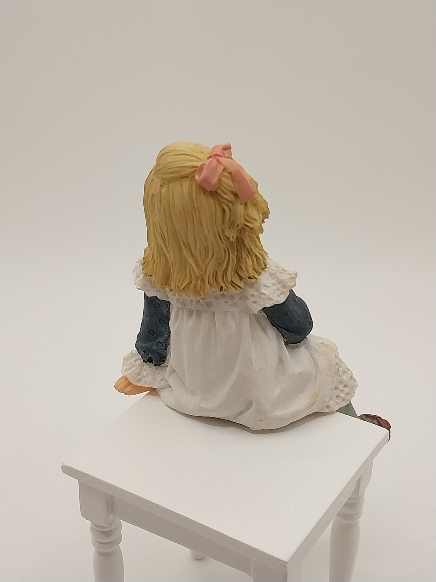 Little Girl Tammy Doll, Sitting, Resin