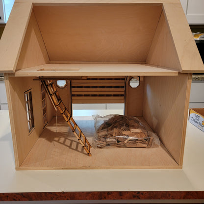 Garage with a Second Loft Floor Kit