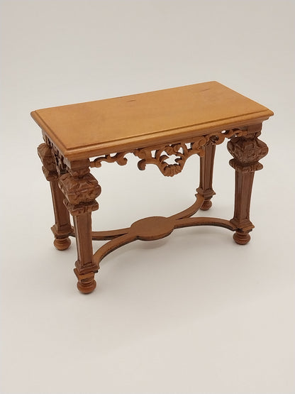 Frenazie Hall Console & Mirror, New Walnut