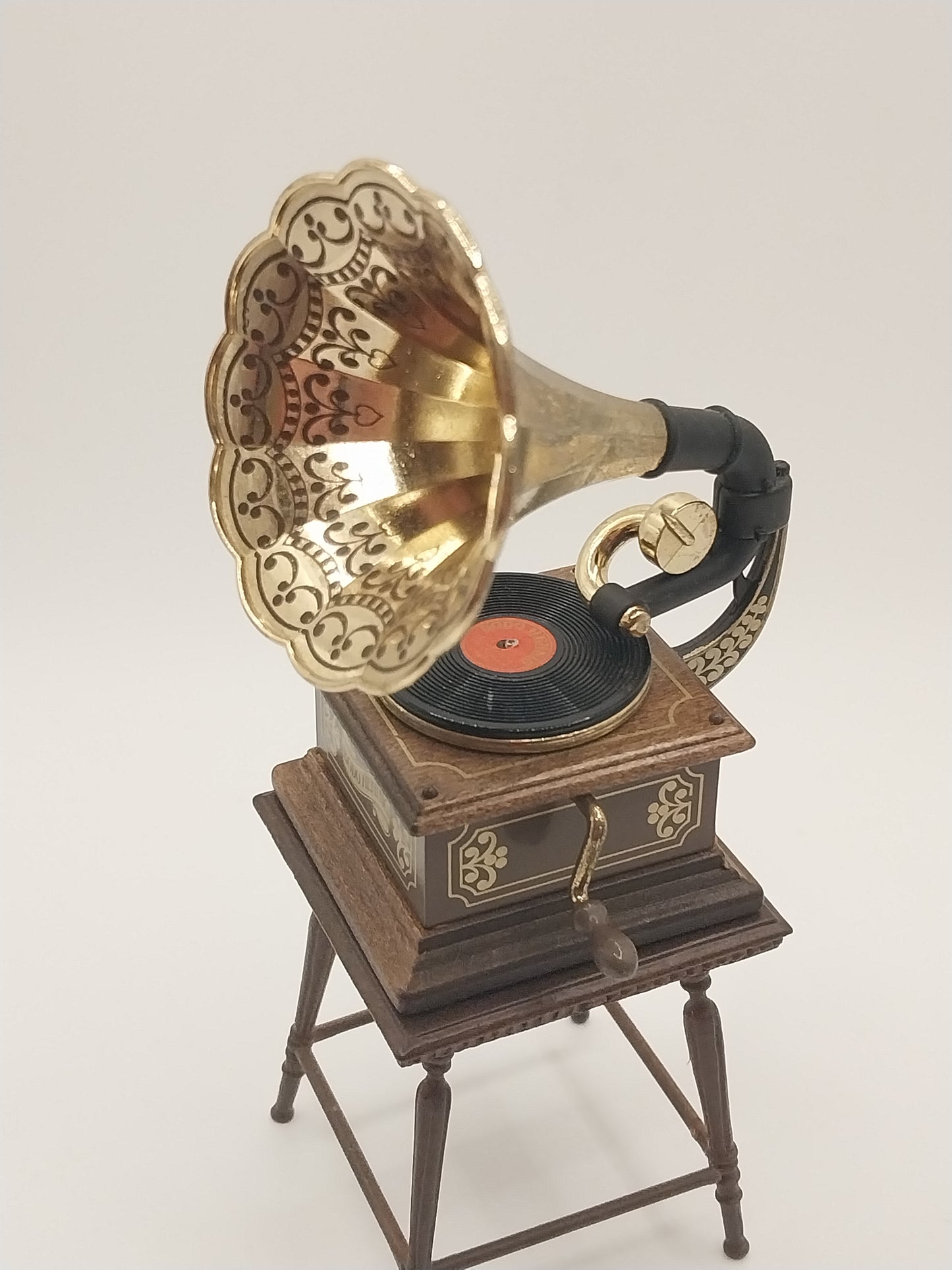 Working Gramophone On Table, WN