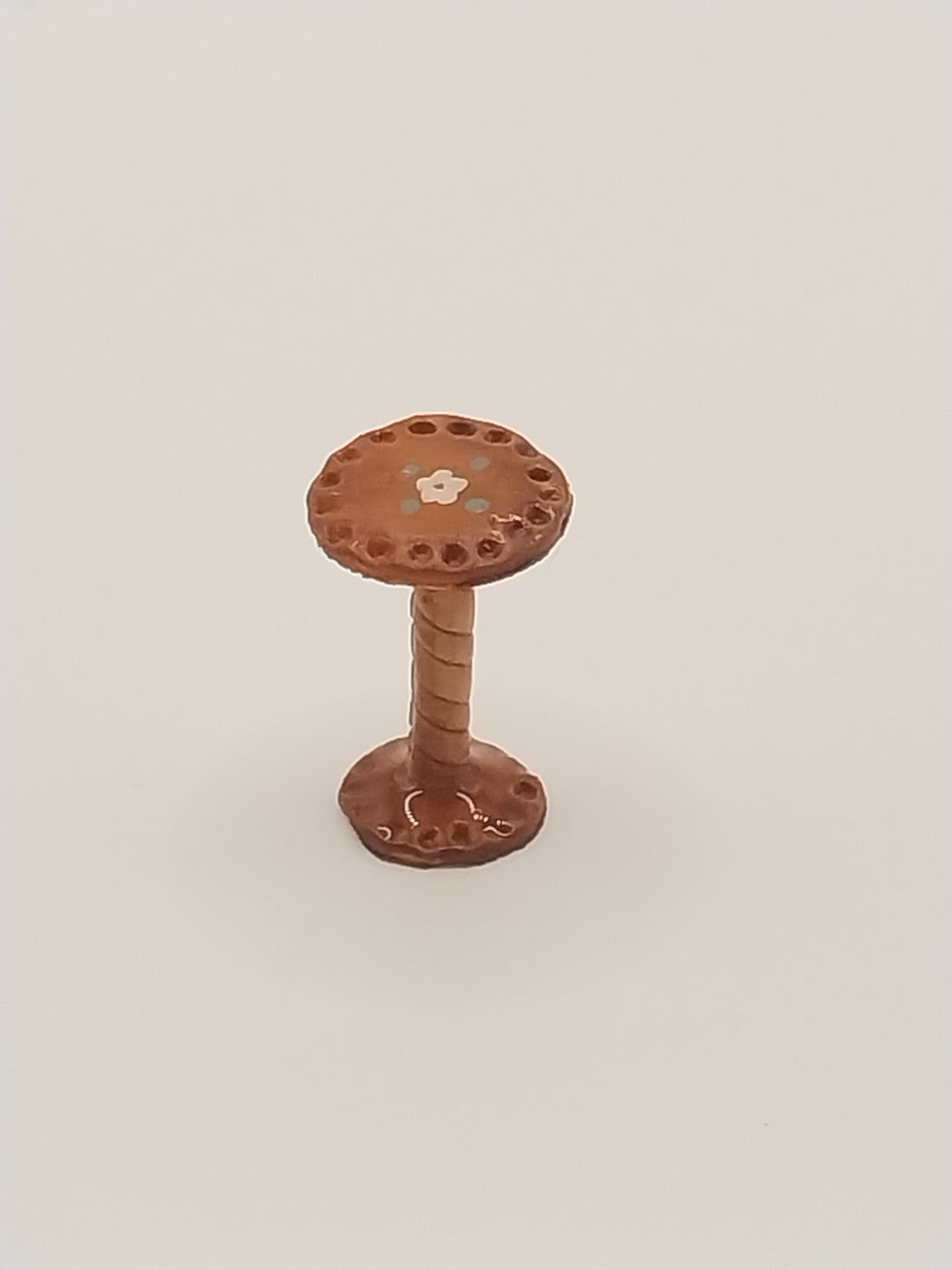 1/4" Scale Small Side Table, Sculpted