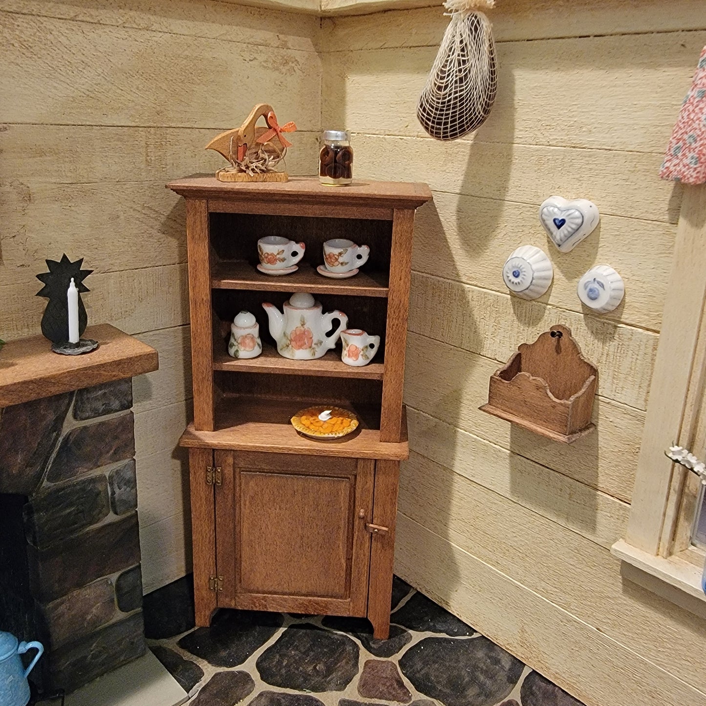 Georgia Country Farmhouse Corner Vignette