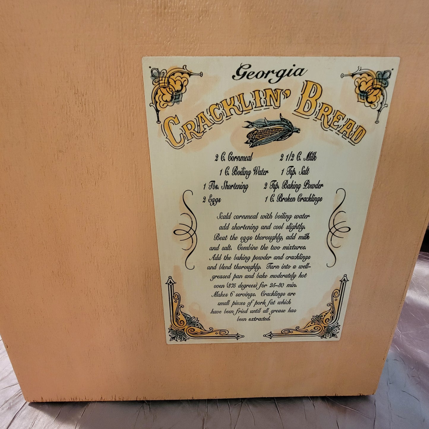 Georgia Country Farmhouse Corner Vignette