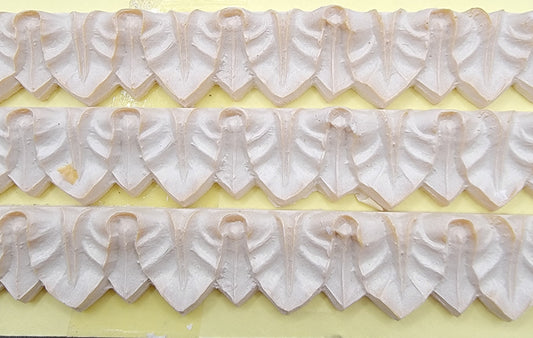 CCB0790, Large Leaf Design Molding, 3pc