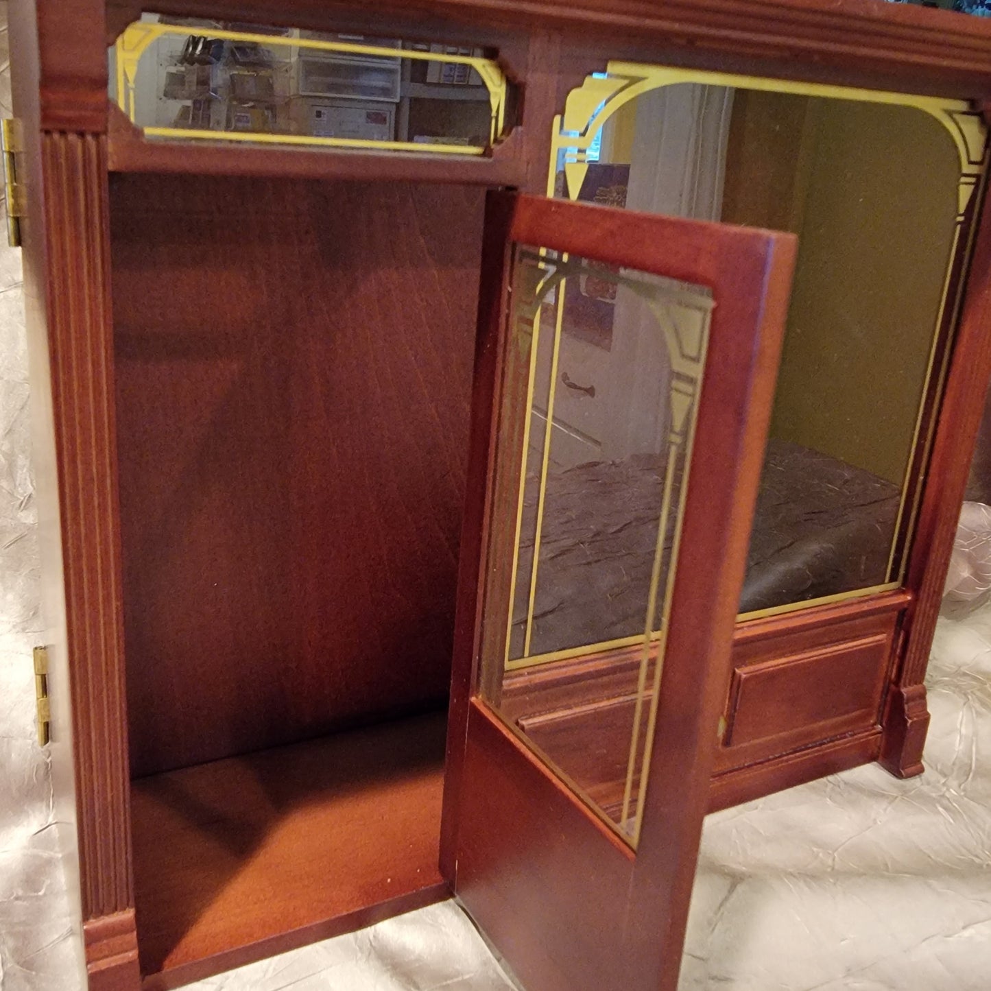 Empty Store Shadow Box, Mahogany