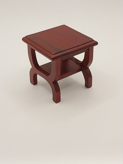 End Table, Mahogany