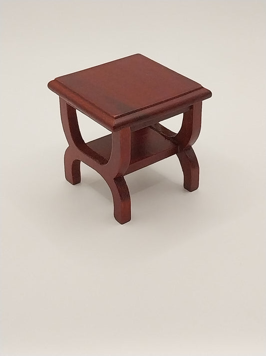 End Table, Mahogany