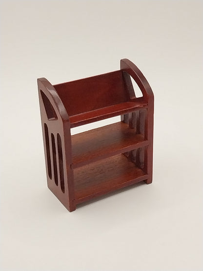 Book Buggy, Mahogany