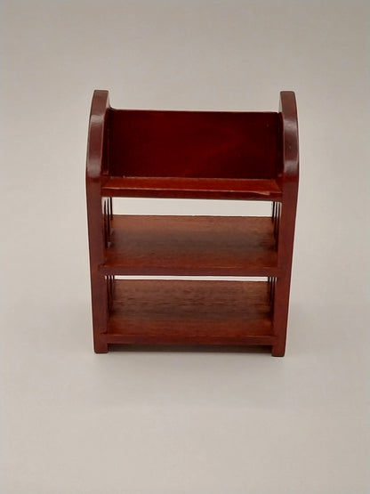Book Buggy, Mahogany