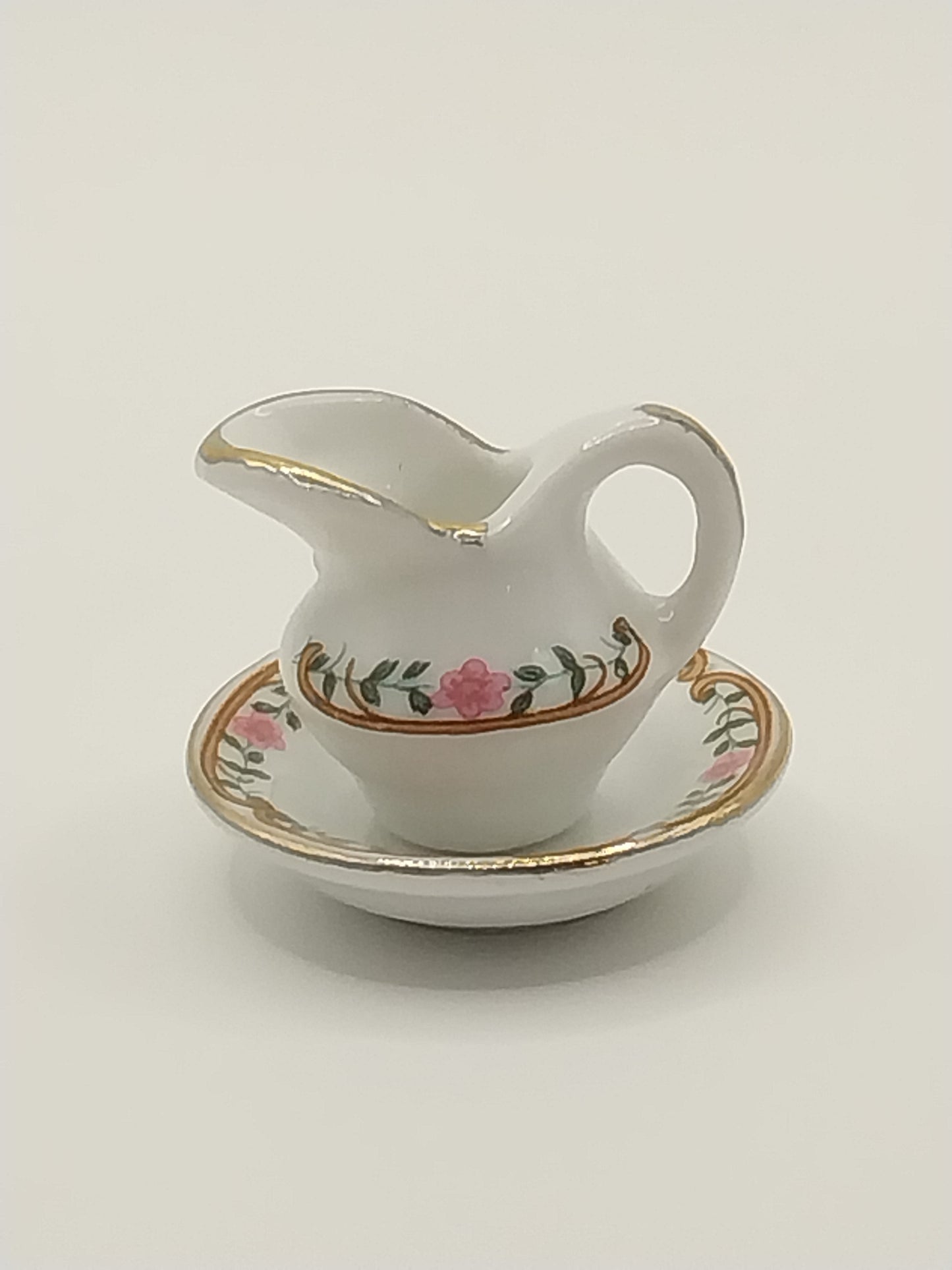 Pitcher & Bowl, Floral