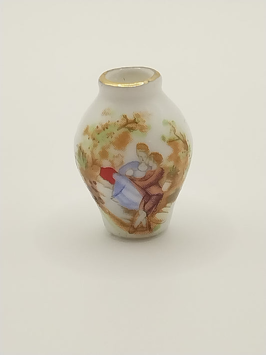 Vase, Courting Countryside, E