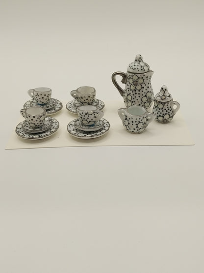 Tea Set, Bloom Daisy, 17pc