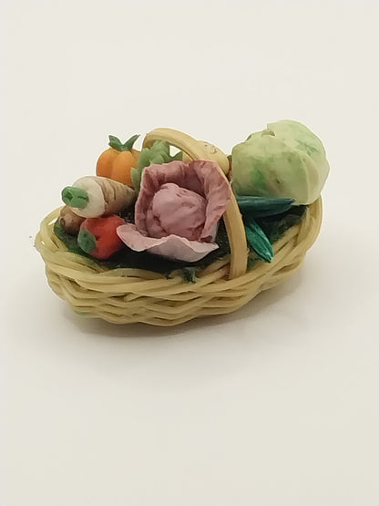 Basket With Vegetables