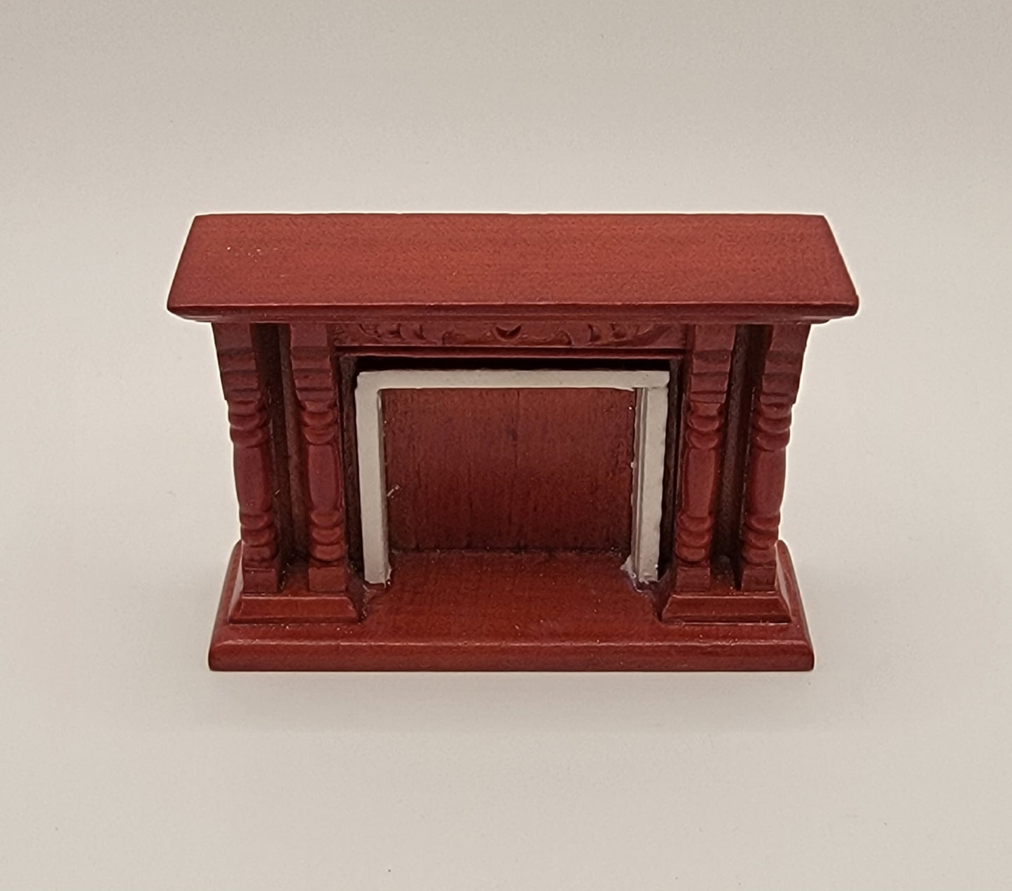 1/2" Mahogany Fireplace