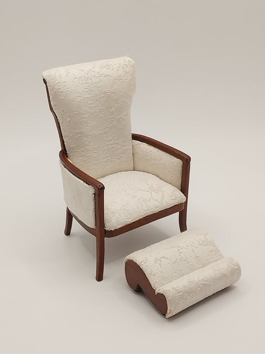 Schramsburg Arm Chair & Stool, NWN