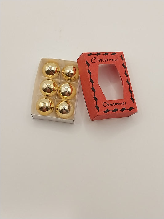 CRH810, Ornament Box, Gold