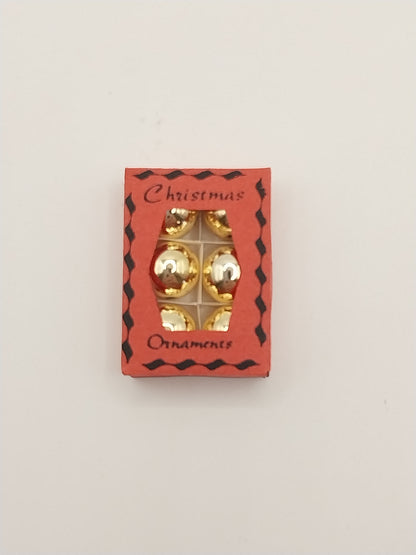 CRH810, Ornament Box, Gold