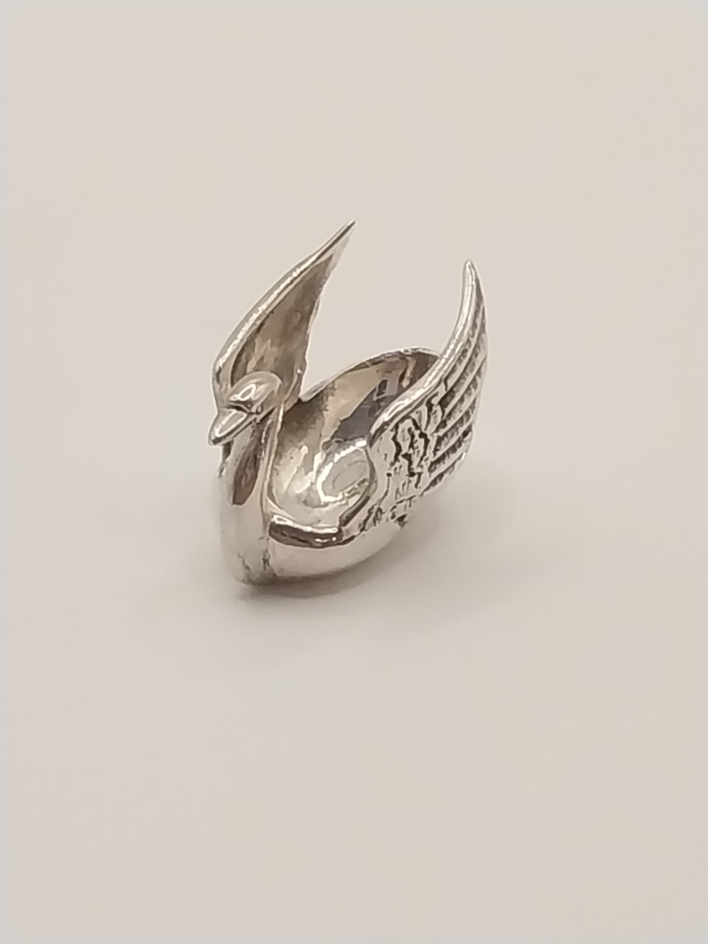 Swan Bowl, Sterling Silver