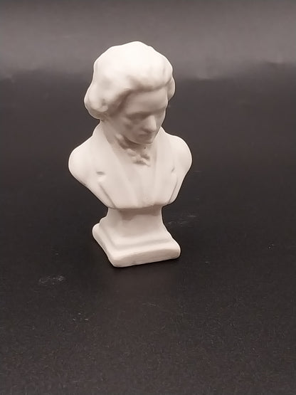 CEA279, Beethoven Bust, Porcelain Bisque