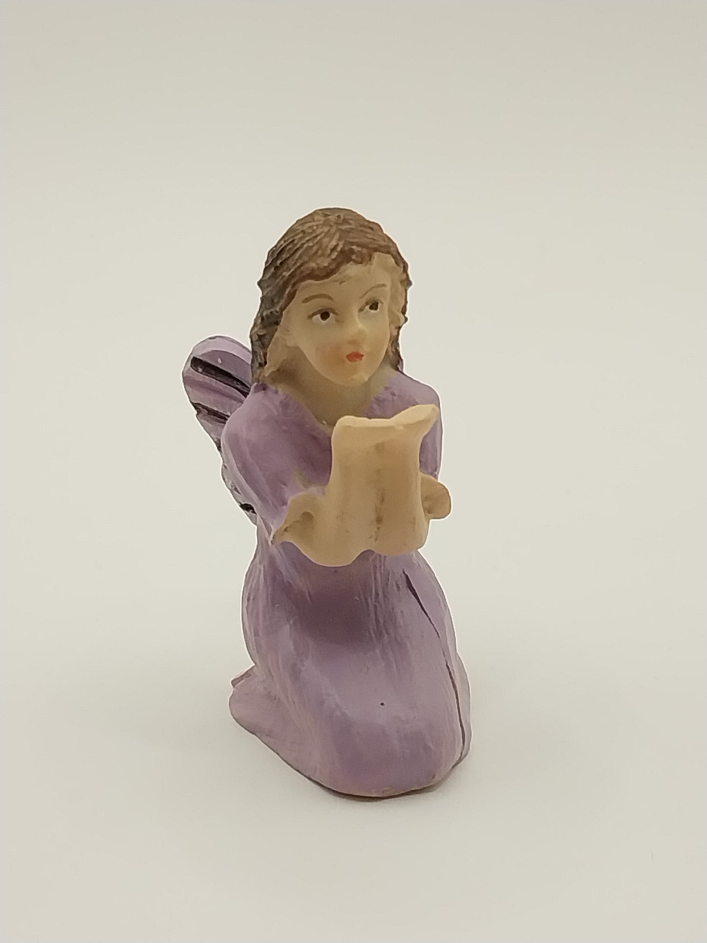 CEA283, Fairy Sitting, Purple Dress