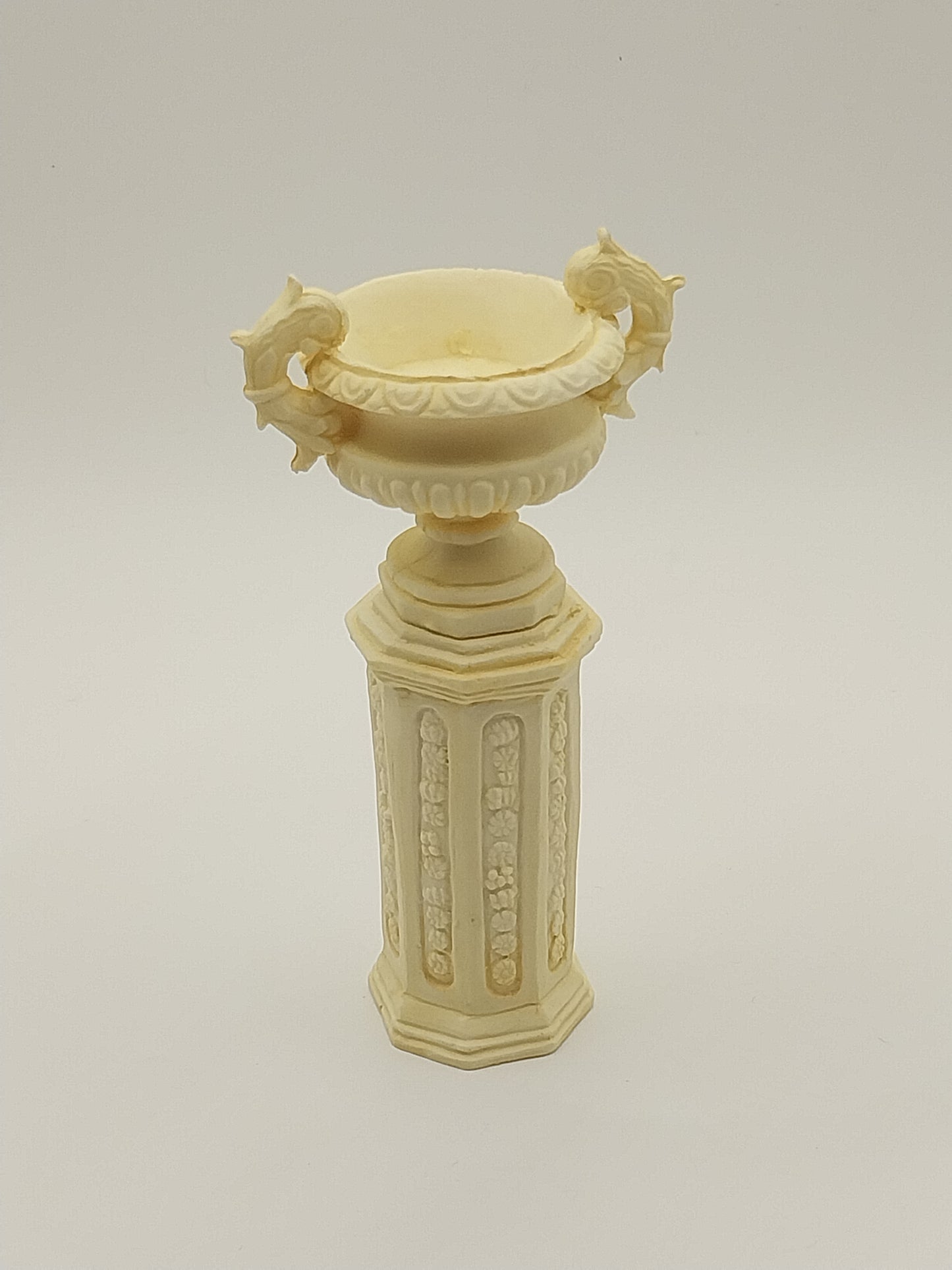 CEA250, Ancient Urn With Base, Ivory