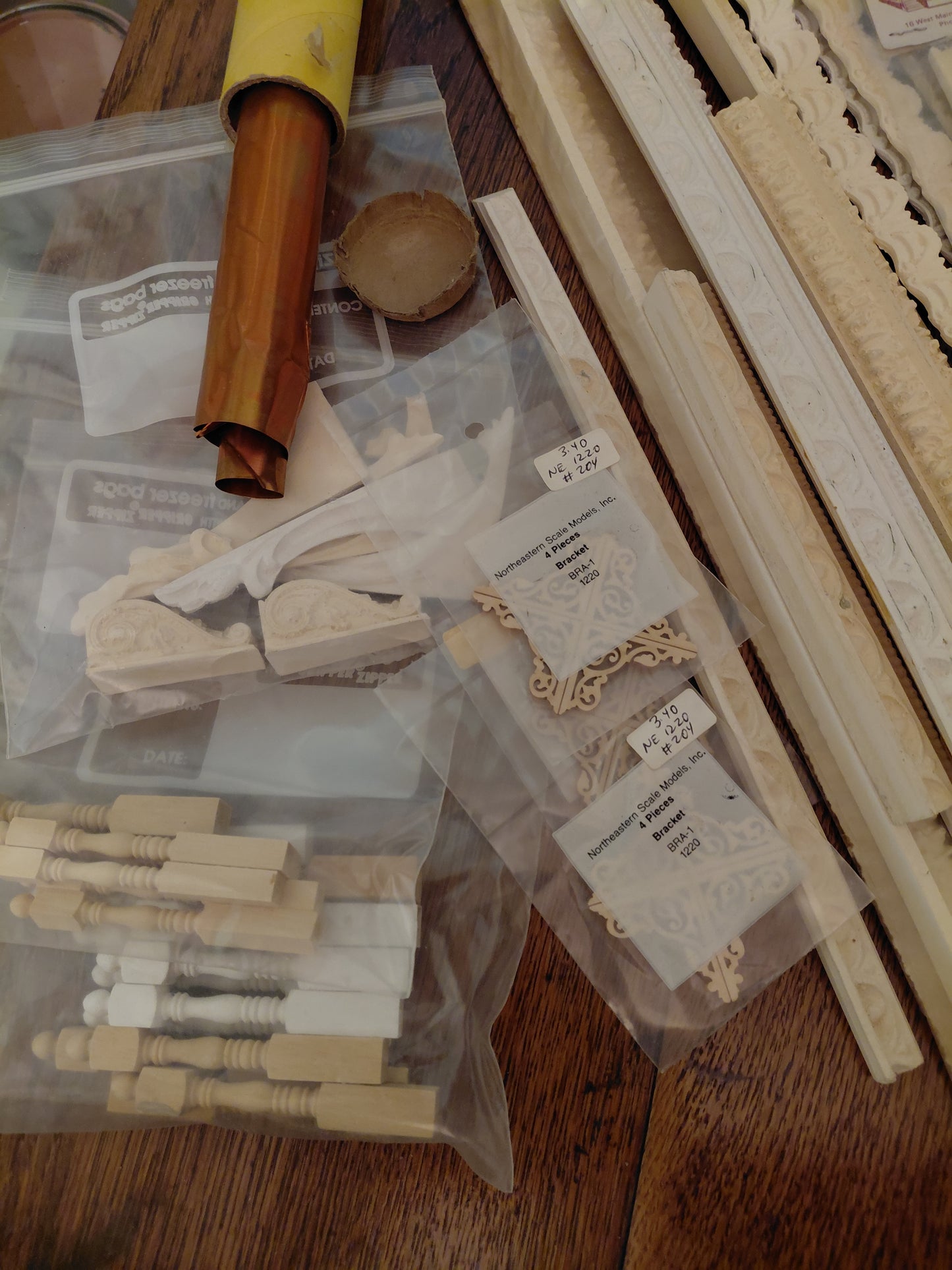 Custom Victorian Dollhouse Complete, Rose