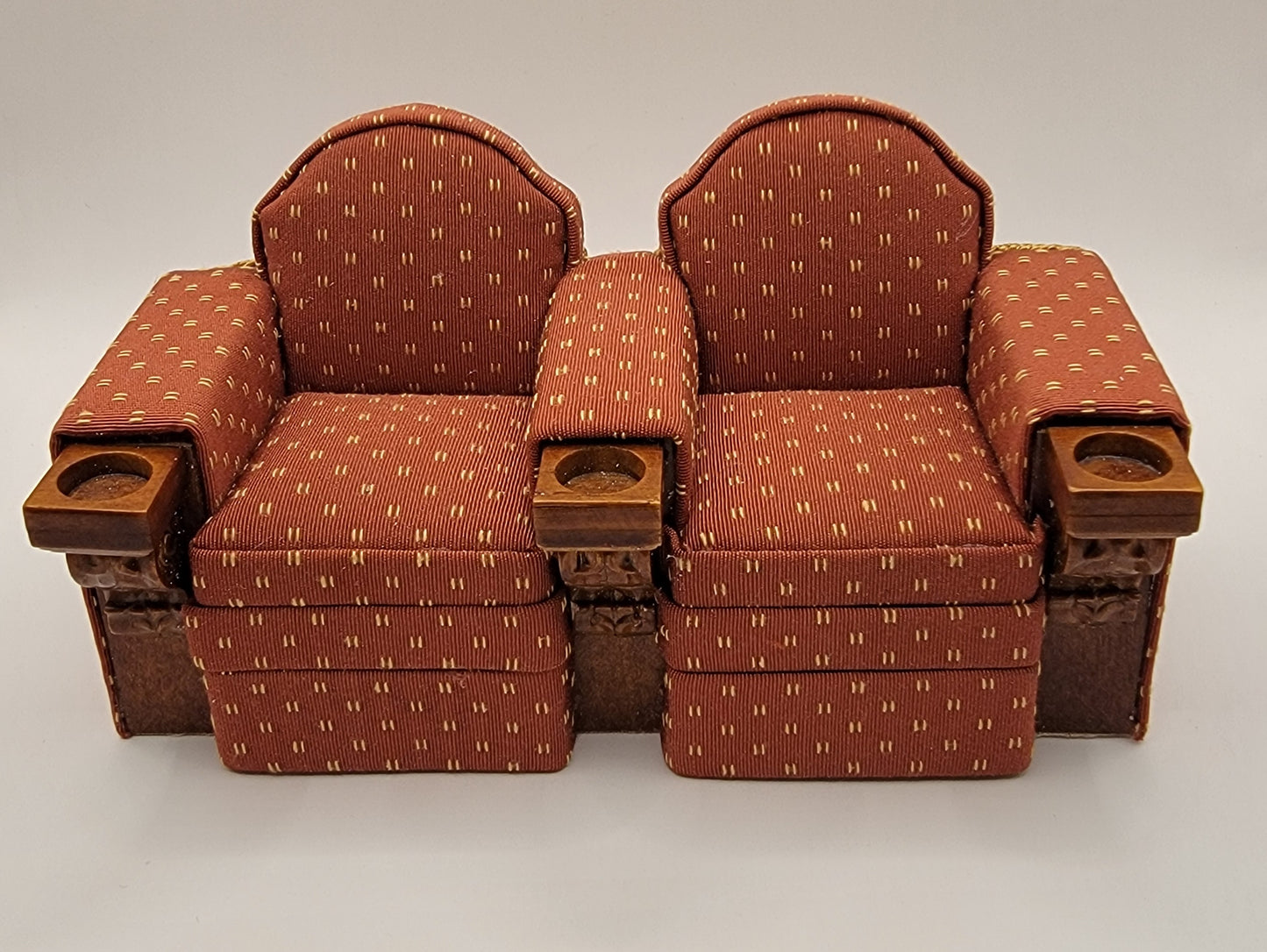 Theatre Double Seat & Single Seat Set, Upholstered