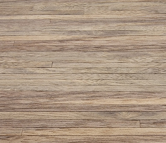 1/2" Scale Hardwood Flooring, Walnut, Disc.