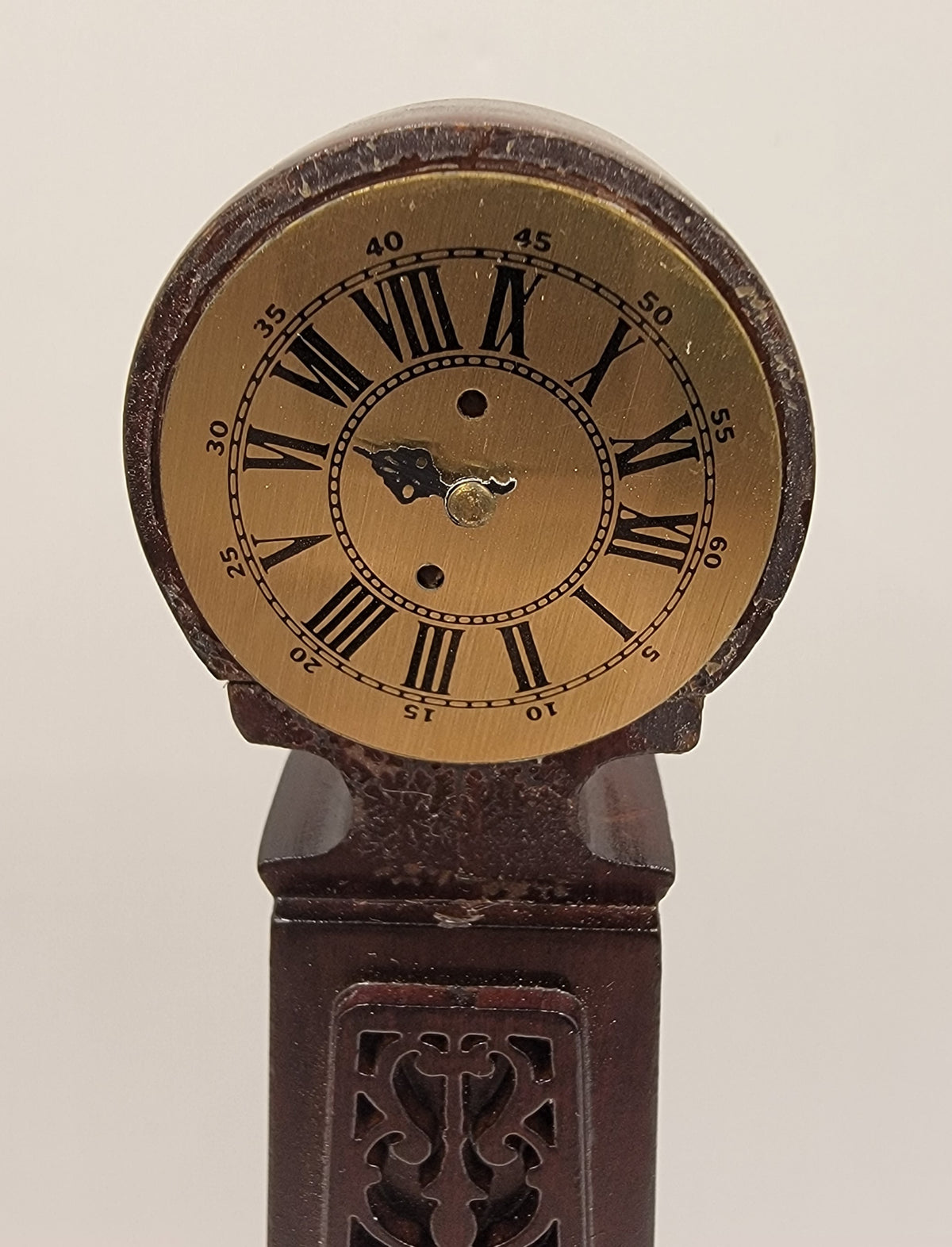 Victorian Rococo Grandfather Clock, Mahogany